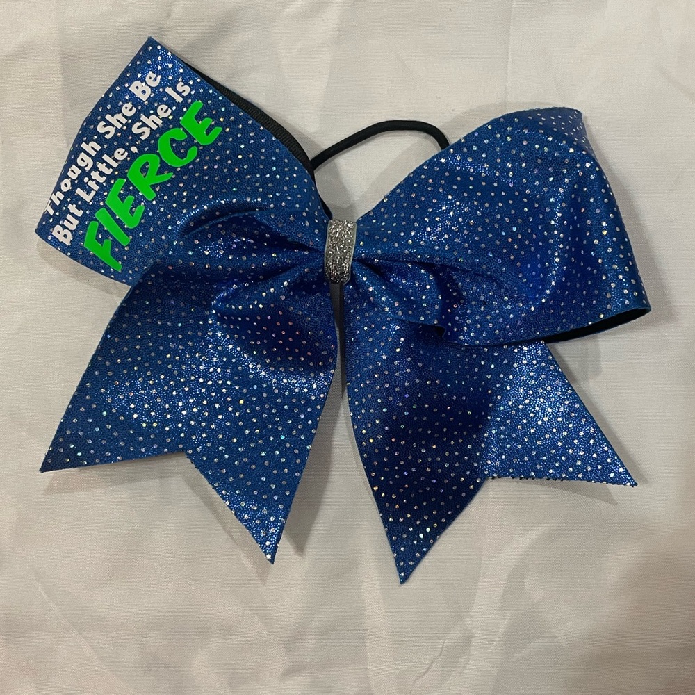 Though She Be But Little, She Is FIERCE bow